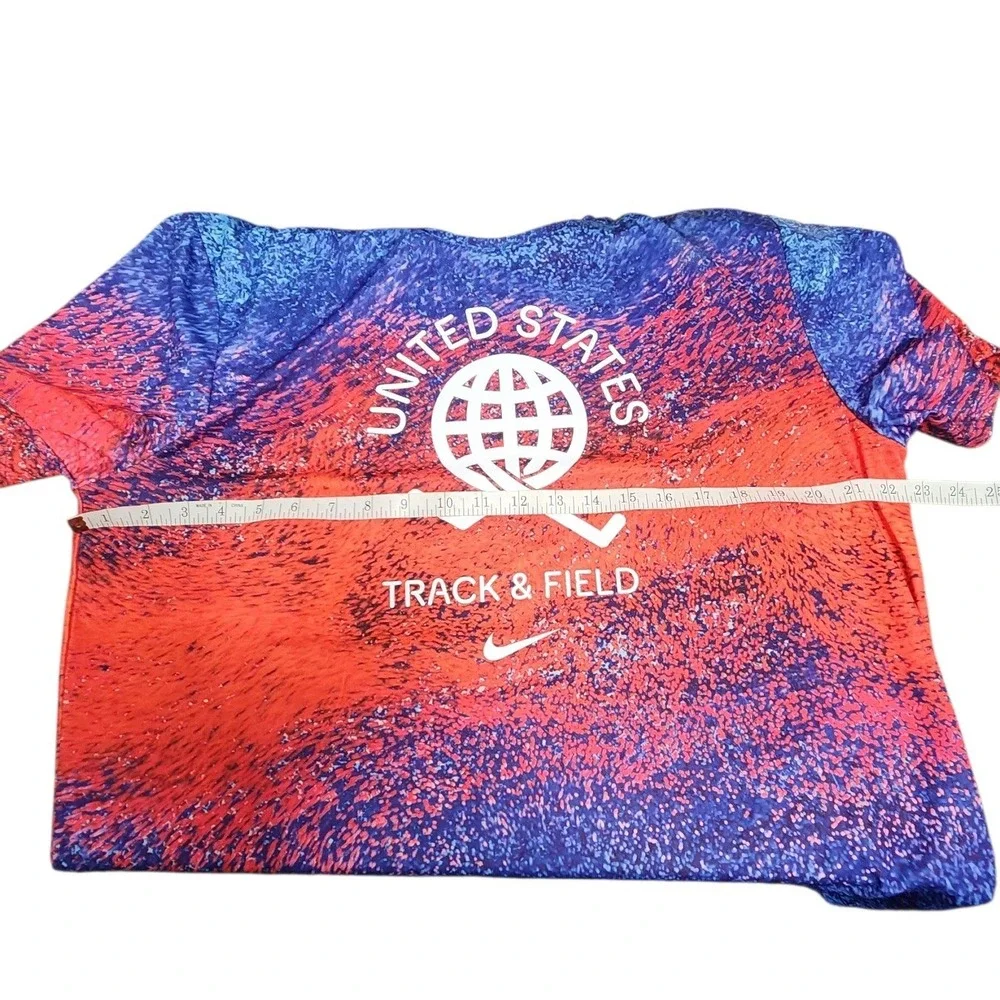 NWT Nike Dri Fit United States Track Field T Shirt Men's Graphic Tee‎